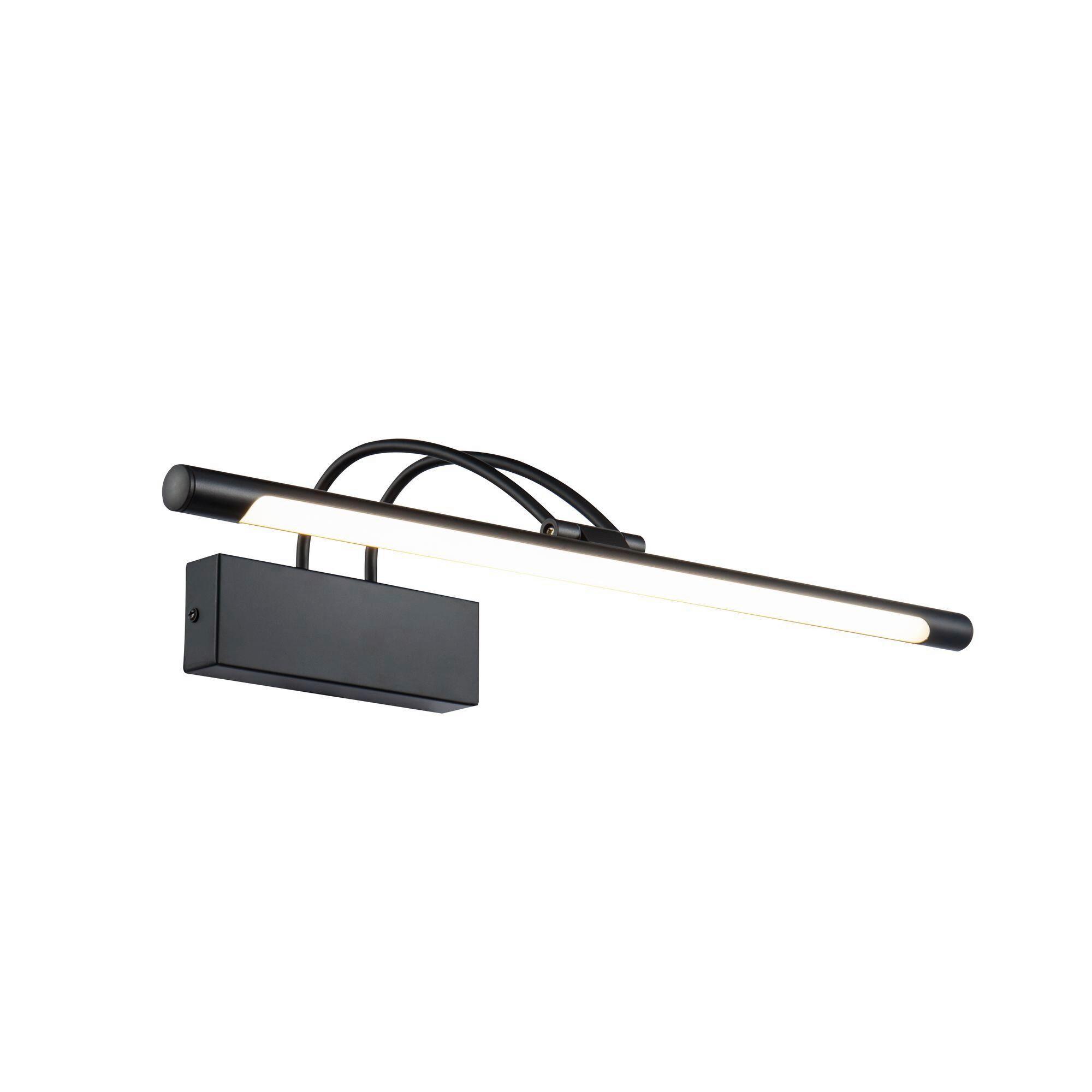 Spiegelleuchte Finelli - Schwarz, Trend, Metall (11,5/55/22,5cm) - MAYTONI