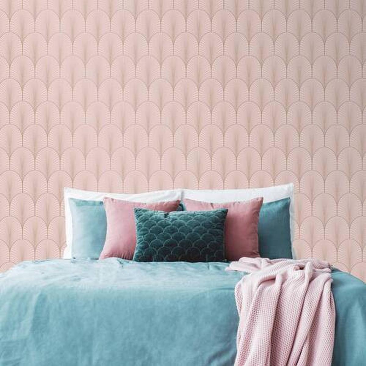 Vliestapete Josephine, Rosa - Pink, Basics, Papier/Kunststoff (52/1000cm)