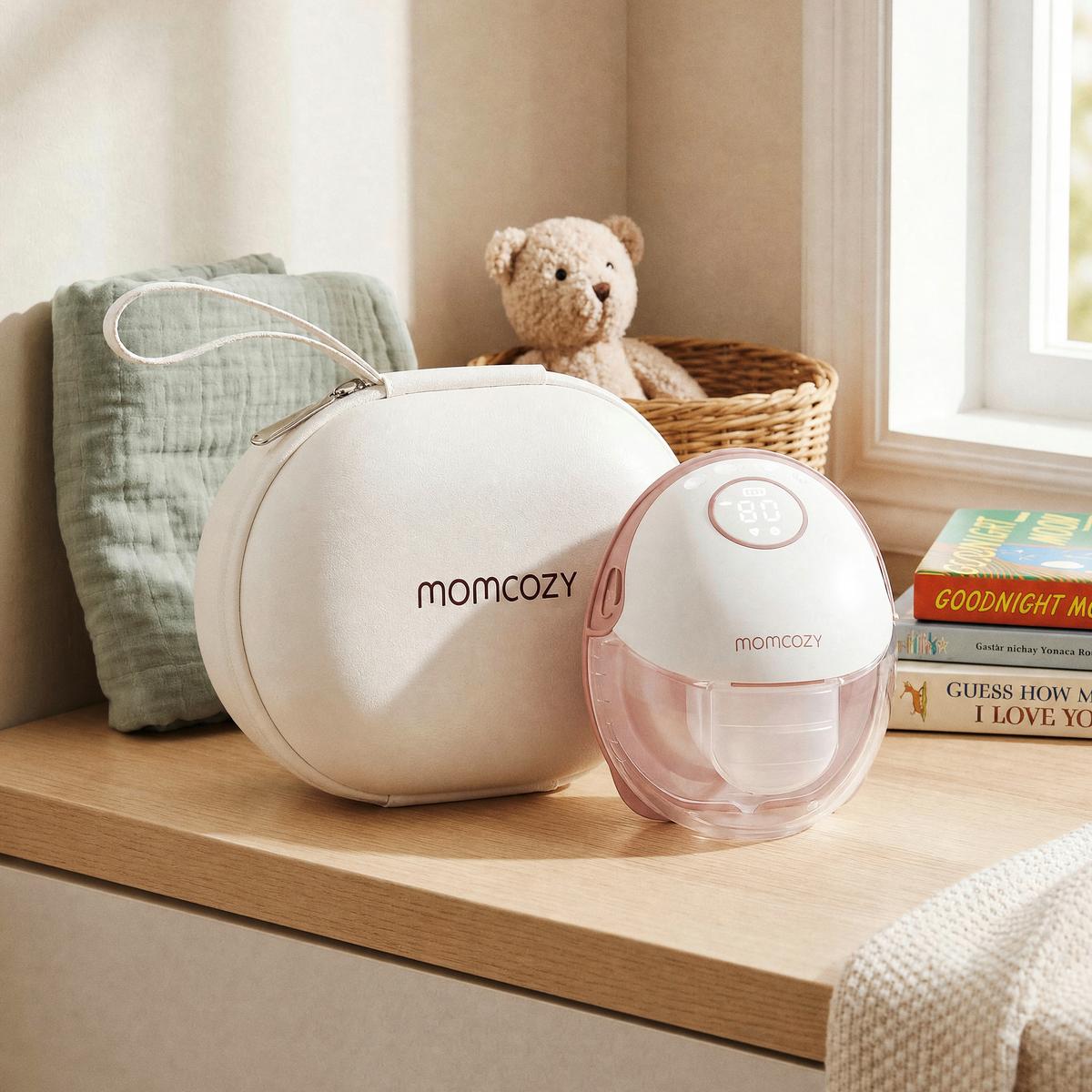 Milchpumpe weiß - Basics (15.8/11.8/19.4cm) - Momcozy