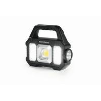 Arbeitsleuchte Easymaxx Solar-Arbeitsleuchte - Schwarz, Basics, Kunststoff (17/15/5cm)