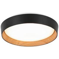 STROPNÉ LED SVIETIDLO LIA - biela, Konventionell, kov/drevo (39/7cm) - Mömax