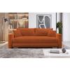Schlafsofa Ralf Kupferfarben B: 232 cm - Silberfarben/Kupferfarben, Design, Textil (232/88/105cm) - MID.YOU