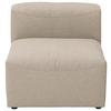Sofaelement Lena Creme Flachgewebe - Creme, Design, Textil (75/73/100cm) - Max Winzer