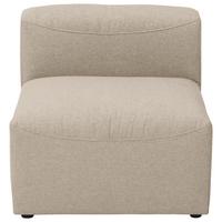 Sofaelement Lena Creme Flachgewebe - Creme, Design, Textil (75/73/100cm) - Max Winzer