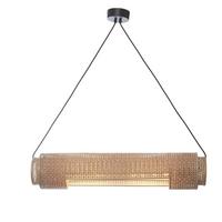 HÄNGELEUCHTE BHUTAN/H85/N - Naturfarben, Trend, Holz (85/15/15cm) - Good & Mojo