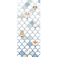 Vliestapete Shelly White Panel - Weiß, Basics (100/250cm) - Komar