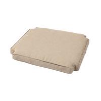 Stuhlkissen Rosenborg 52x50x5 cm - Sandfarben, Natur, Kunststoff (52/50/5cm) - Gardenson