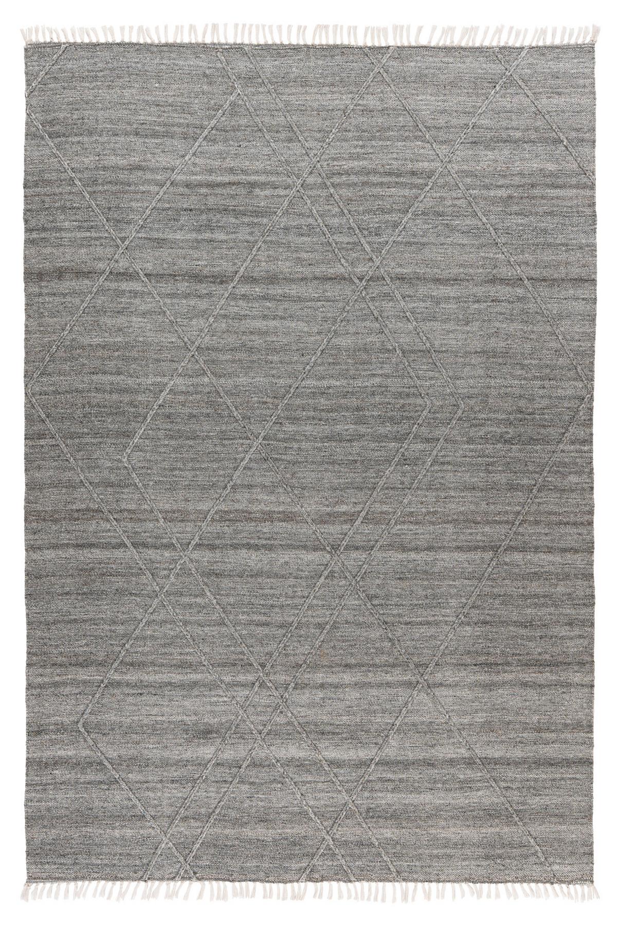 Teppich My Dakar 365 - Grau, Basics, Textil (120/170cm) - Obsession