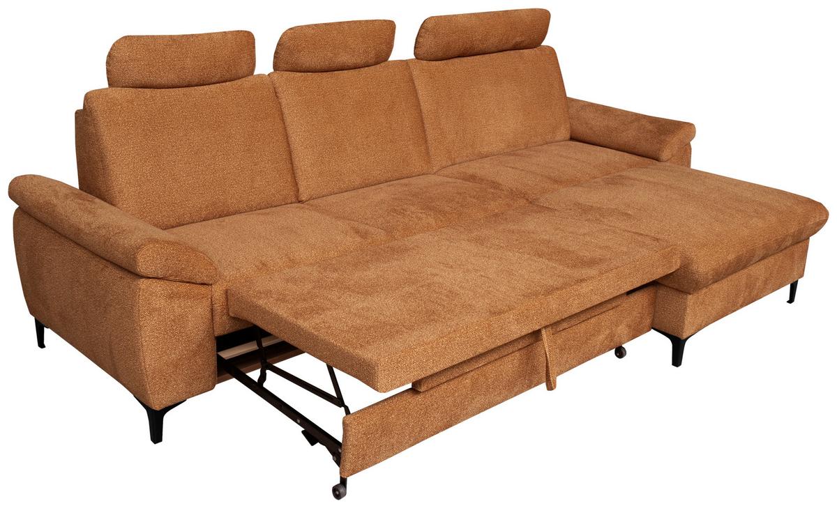 SEDACÍ SESTAVA BADEN - černá, Design, kov/textil (291/168cm)