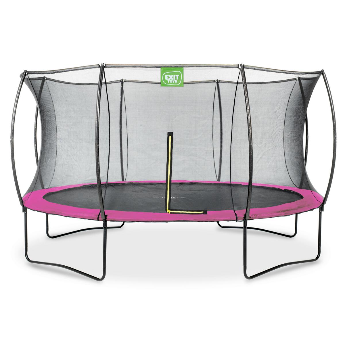 Trampolin Exit Silhouette - Pink, KONVENTIONELL, Kunststoff/Metall (464/267cm) - EXIT Toys