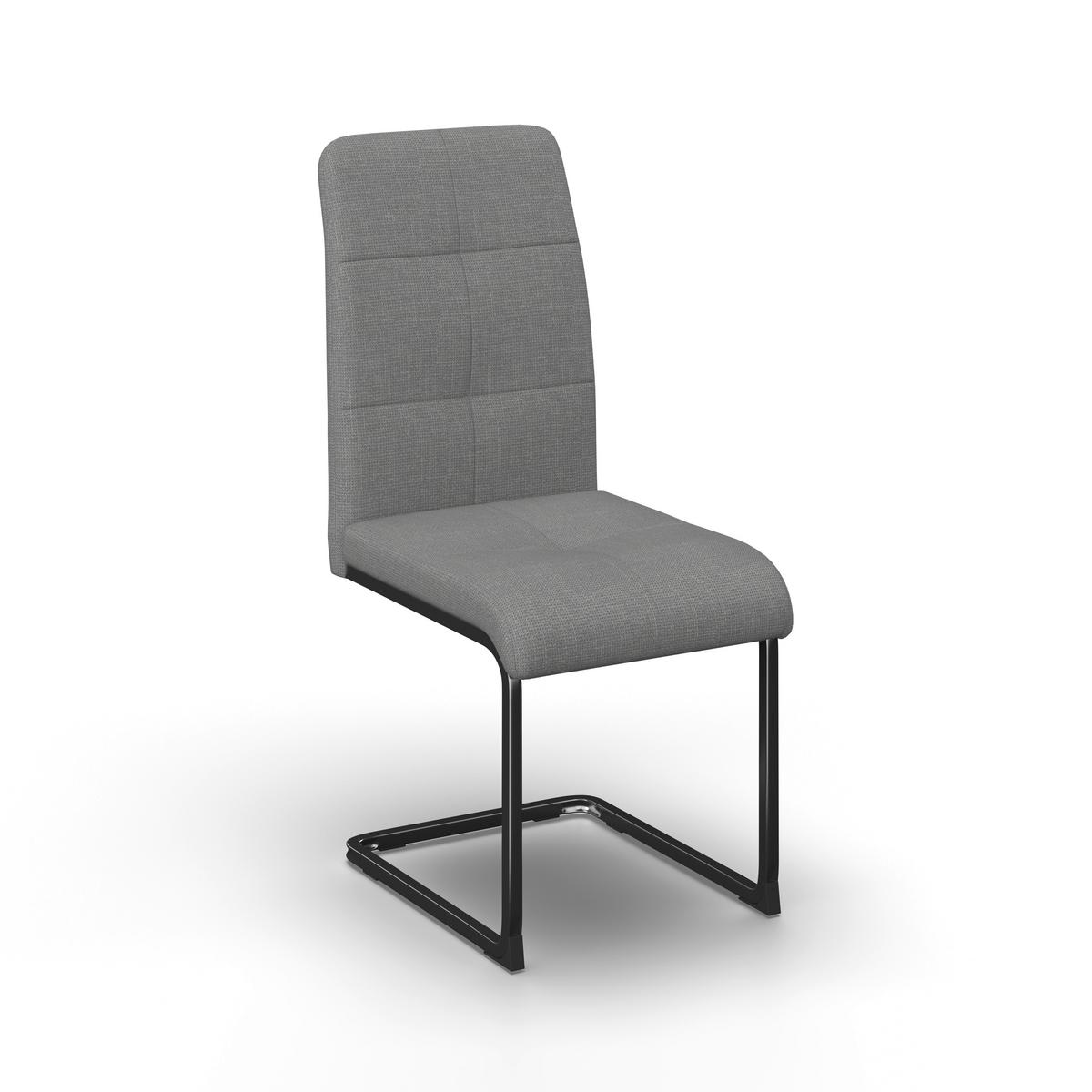 . . - šedá/barvy niklu, Moderní, kov/textil (43/99/60cm) - Bessagi Home