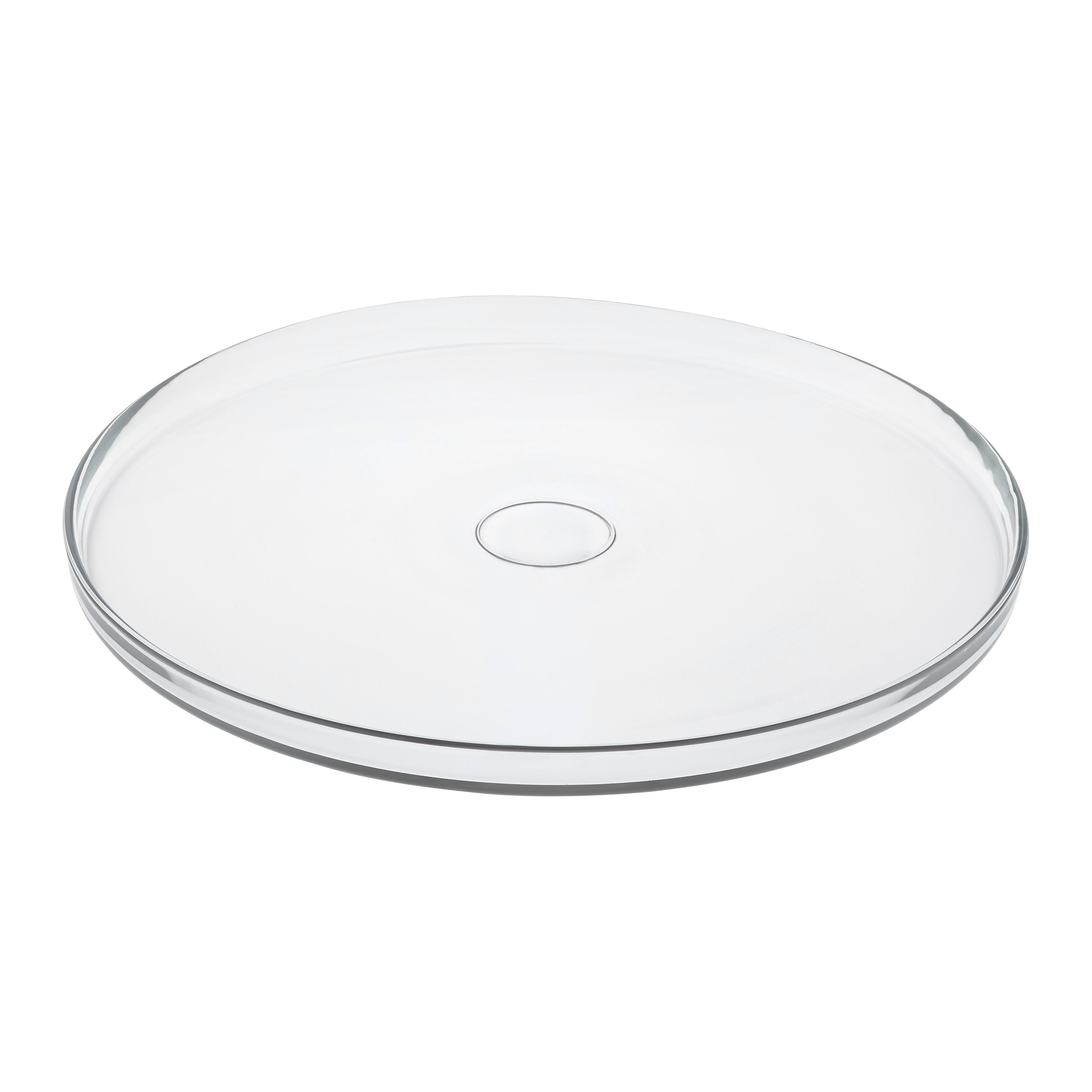 Podnos na dort ELSE - průhledné, Moderní, sklo (31,5cm) - Mömax