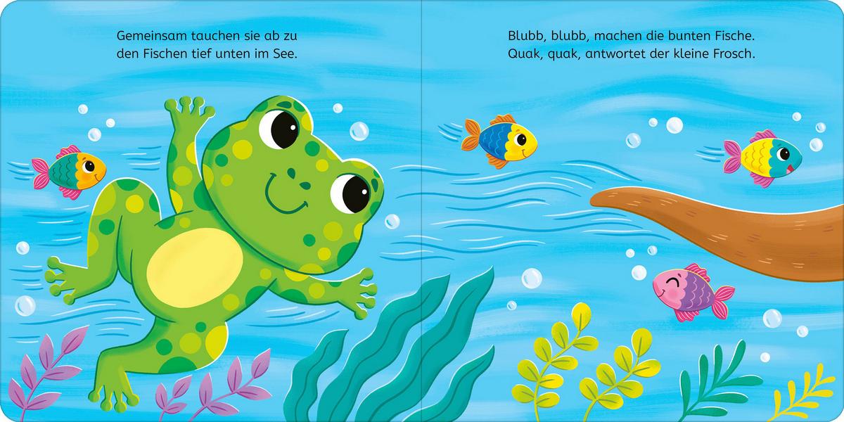 Kuckuck kleiner Frosch ab 12 Monaten - Multicolor, LIFESTYLE, Papier (16,0/16,0/1,6cm)