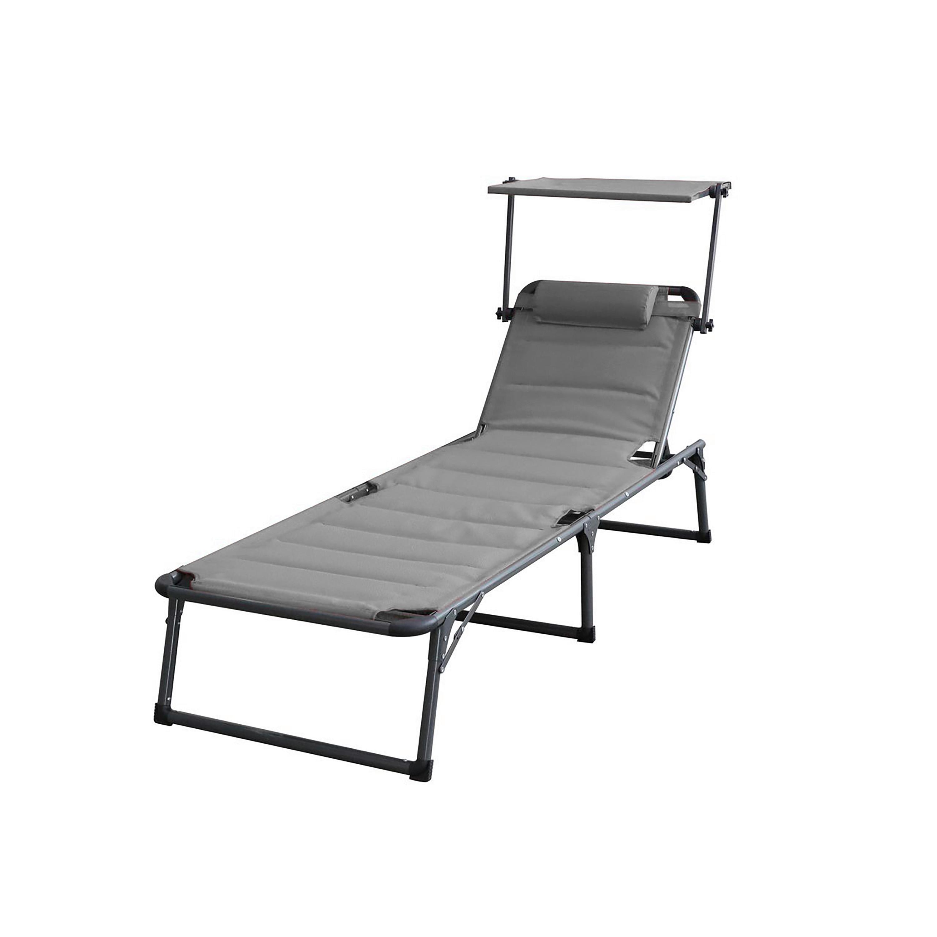 Sonnenliege Ph-Alu-Sl-Anthracite