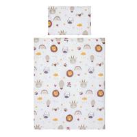 DĚTSKÉ POVLEČENÍ Sandy, 40/60+100/135cm - bílá, Moderní, textil (100/135cm) - Premium Living