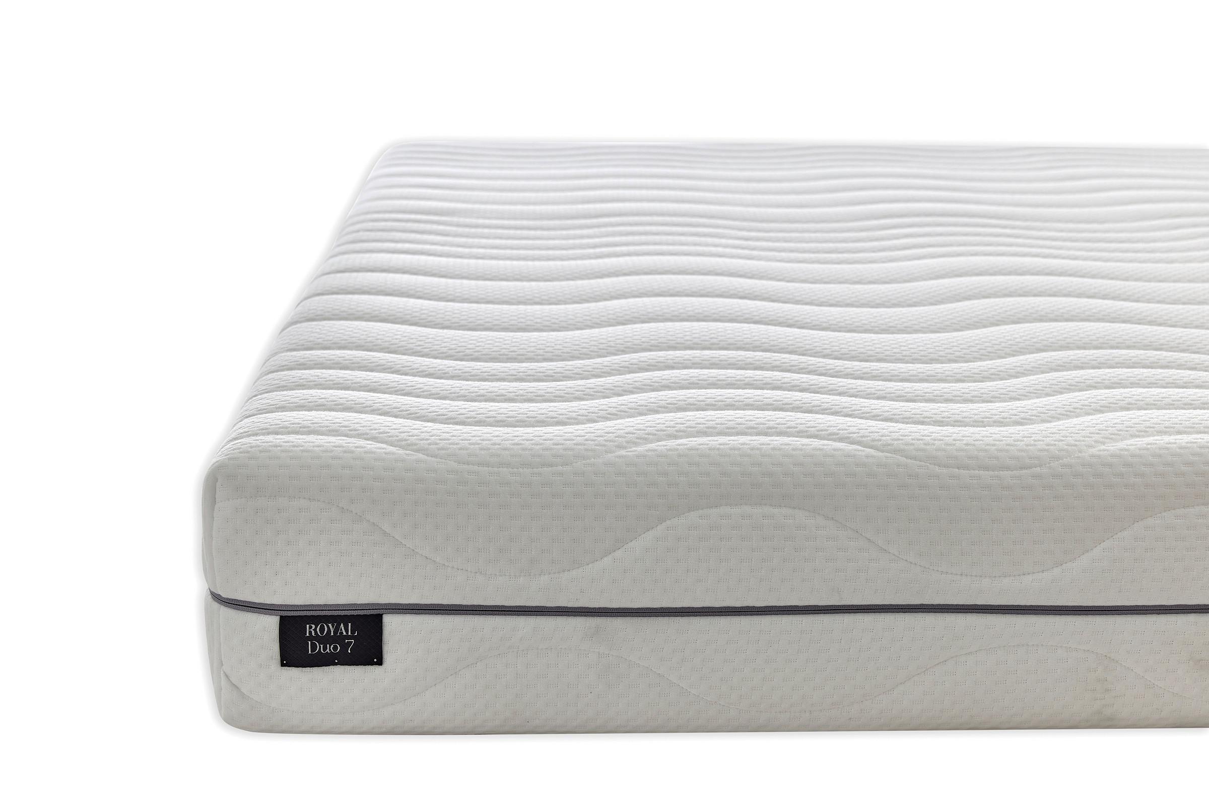 Komfortschaummatratze Royal Comfort 7 140x200cm H2 - Weiß, Basics, Textil (140/200cm) - Yatas