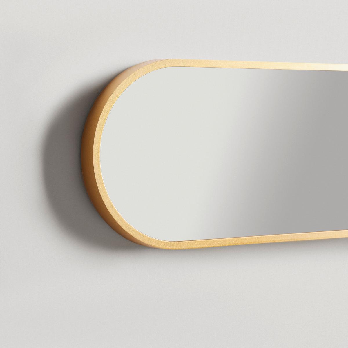 Zrkadlo MONI zlatá - zlatá, Modern, plast/sklo (20/101cm) - Mömax