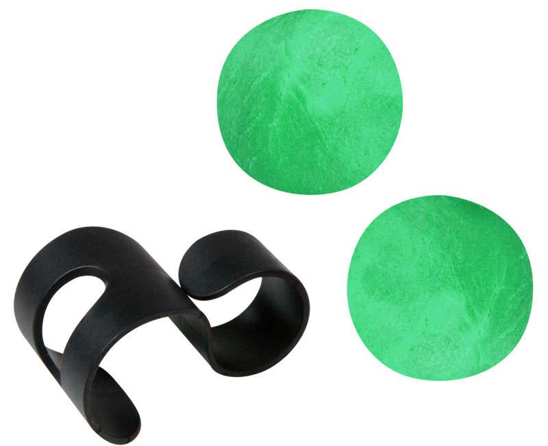 Marder-Stopp Marderabwehr Kugeln - Schwarz/Grün, Basics (4/6/3,6cm) - Windhager
