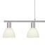 Závesná Lampa Gido 180cm, 40 Watt - opál/niklová, Konvenčný, kov/sklo (80/12/180cm) - Mömax modern living Závesná Lampa Gido 180cm, 40 Watt - opál/niklová, Konvenčný, kov/sklo (80/12/180cm) - Mömax modern living
