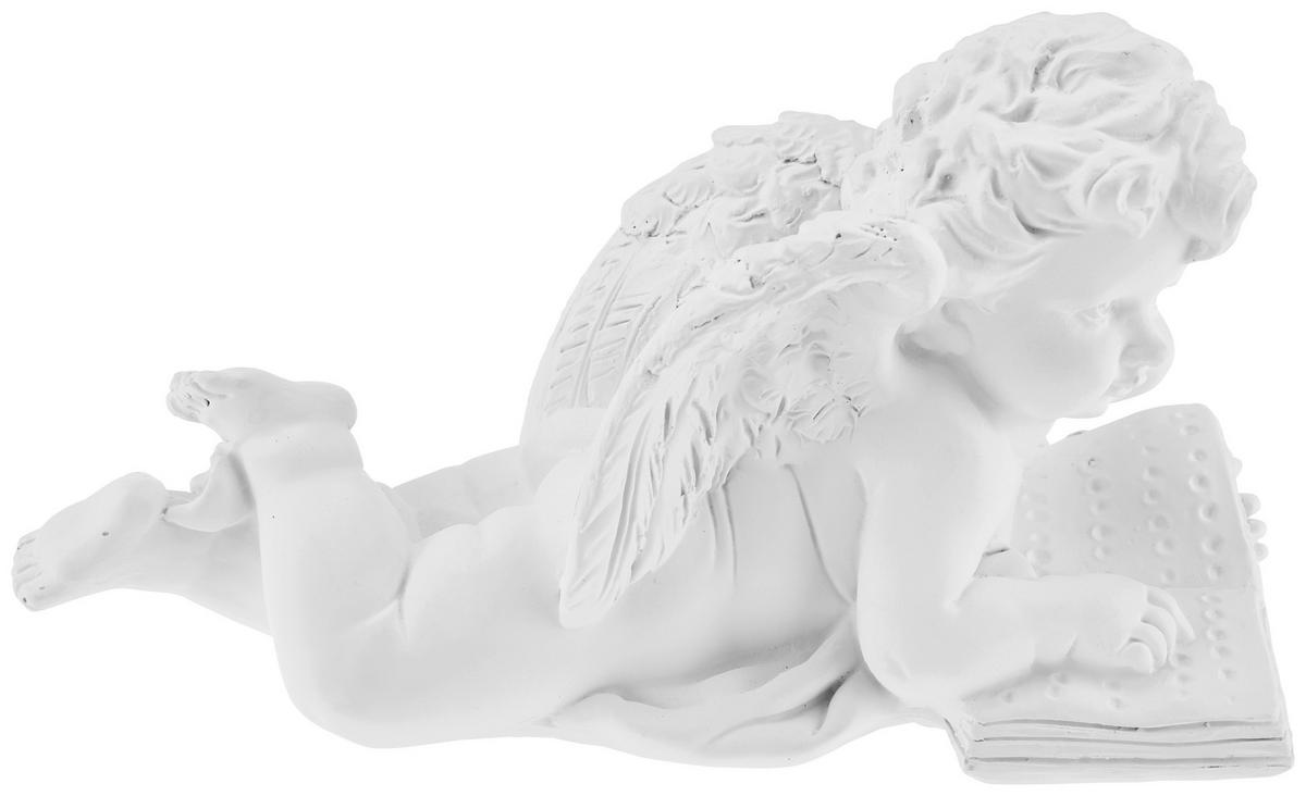 Dekoengel Tia - Weiß, KONVENTIONELL, Kunststoff (18,5/8/10cm) - Ondega