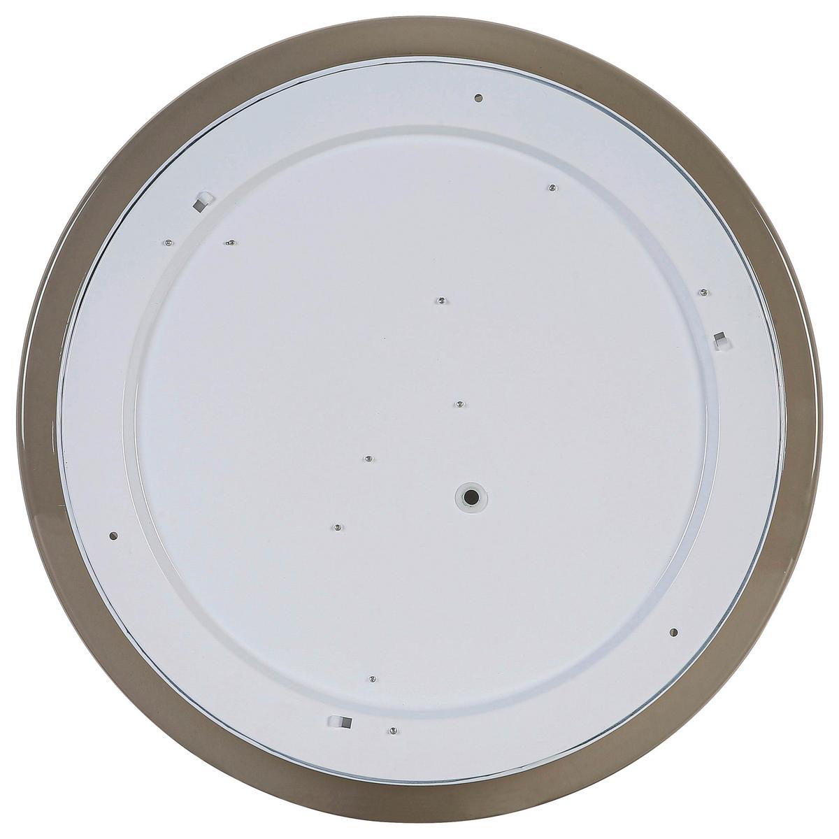 LED-Deckenleuchte Lejla Ø 50 cm - Transparent/Weiß, MODERN, Kunststoff/Metall (38/10cm) - Luca Bessoni