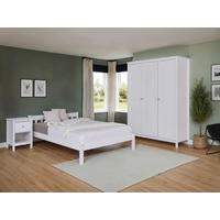 Einzelzimmer Vilmar Chilly Weiß 3-Teilig - Weiß, MODERN, Holz - MID.YOU