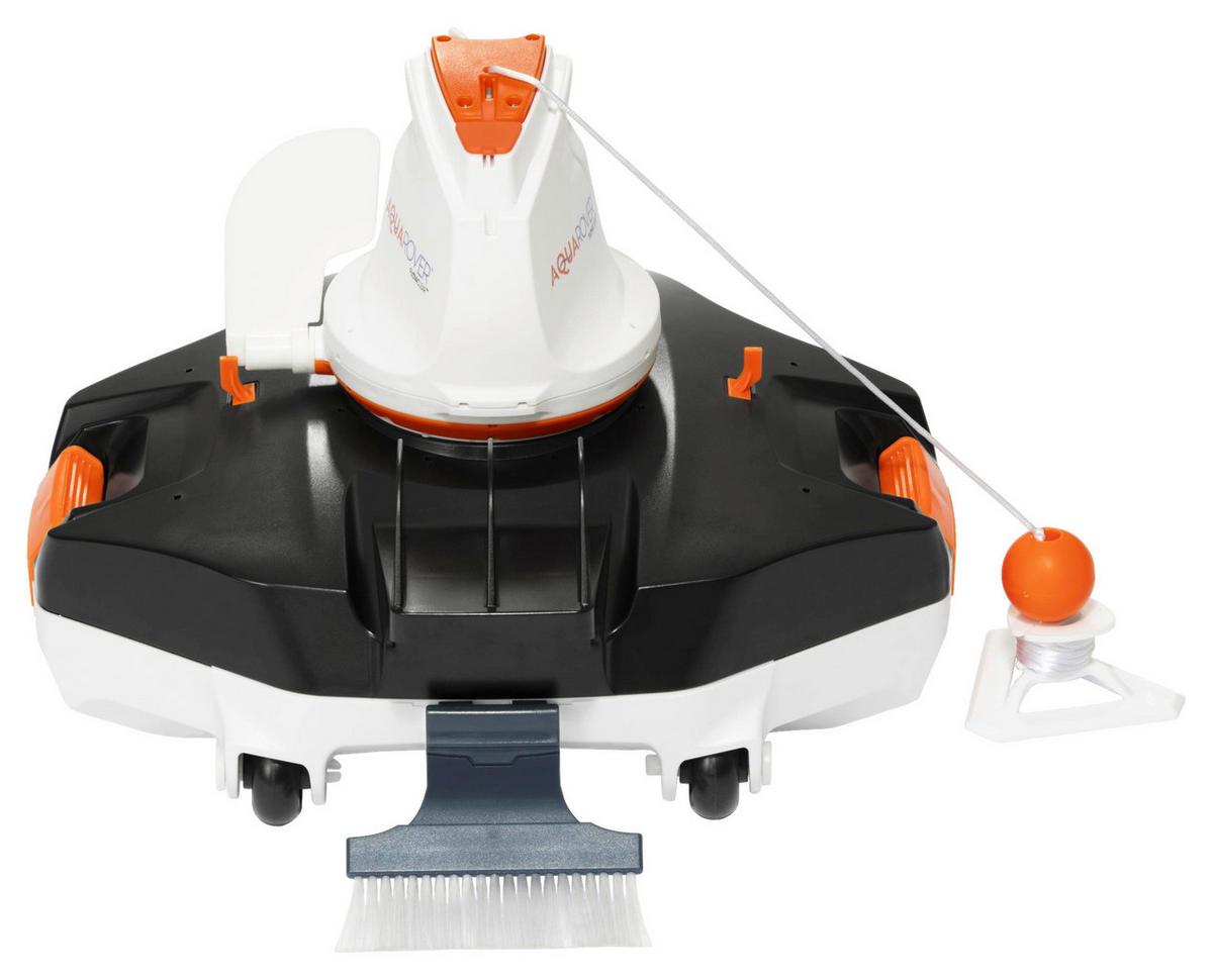 Poolroboter Aquapower, Akku Laufzeit 90 Minuten - Schwarz/Orange, MODERN, Kunststoff (40,5/39,3/28,5cm) - Bestway