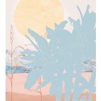 Fototapete Banana Leaves - Multicolor, Trend, Papier (200/280cm) - Komar