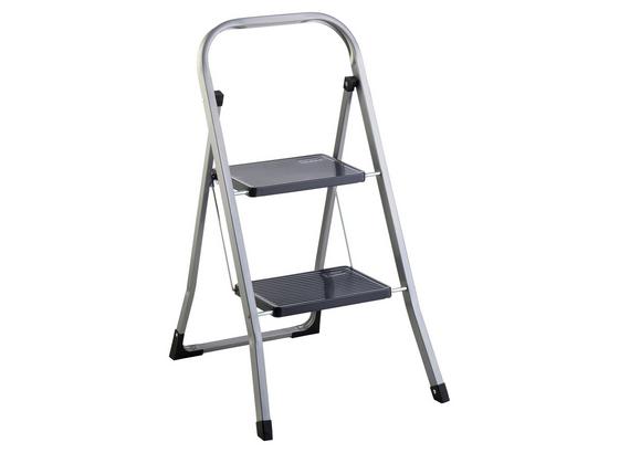 Sklápacie Schodíky Bill - čierna, Konvenčný, kov (42/88cm) Sklápacie Schodíky Bill - čierna, Konvenčný, kov (42/88cm)