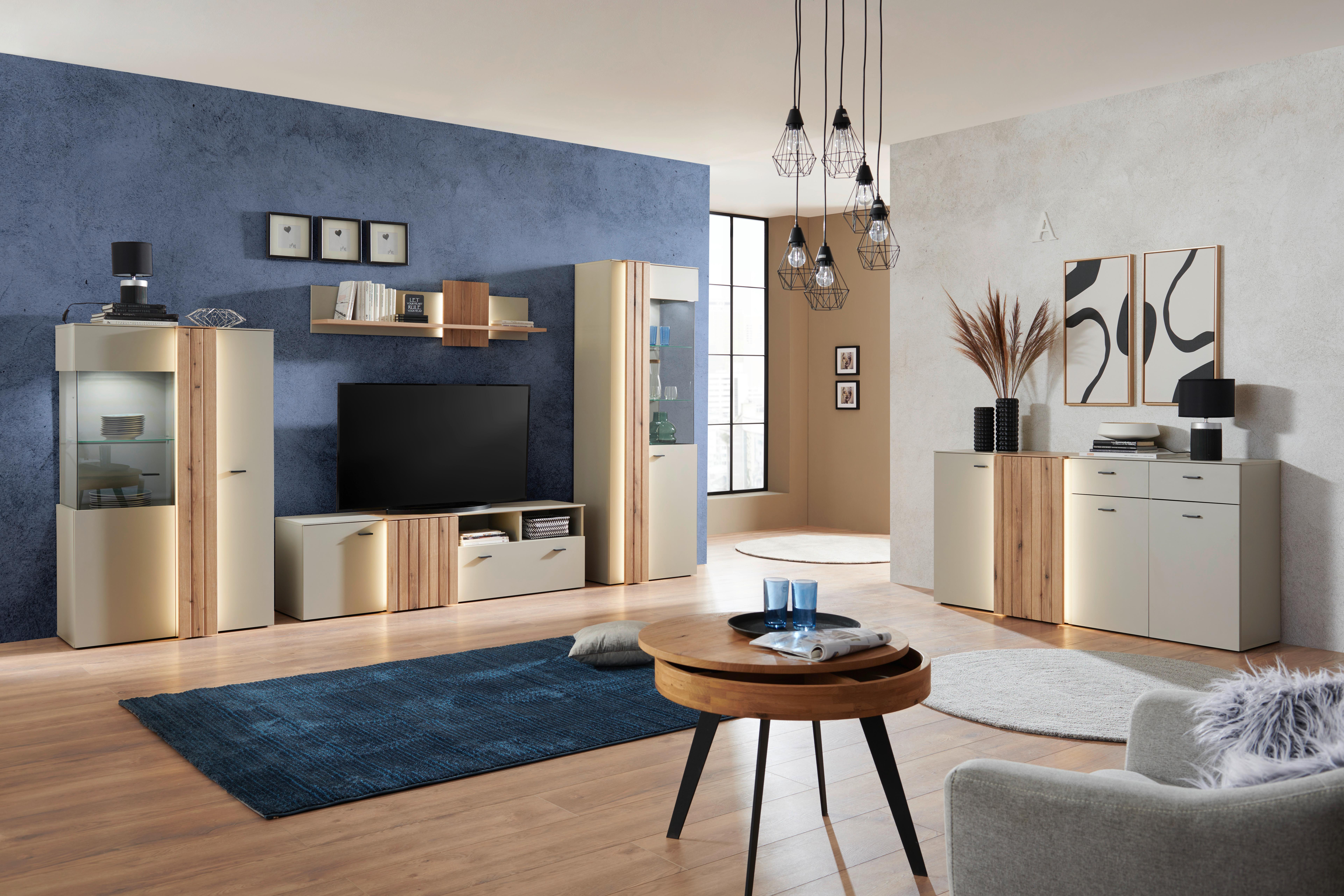 Vitrine SANTANA mit LED-Beleuchtung