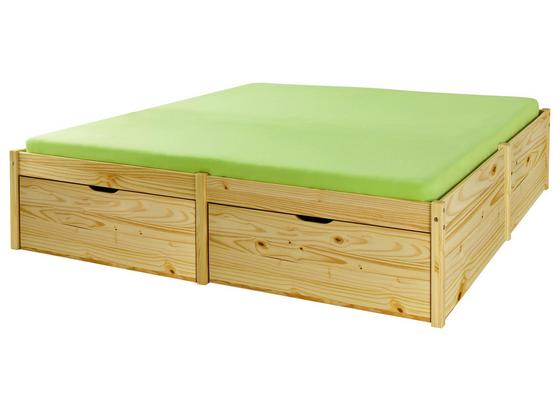 Stauraumbett Lausanne 140x200cm Naturfabren - Naturfarben, Basics, Holz (140/200cm) - Livetastic Stauraumbett Lausanne 140x200cm Naturfabren - Naturfarben, Basics, Holz (140/200cm) - Livetastic