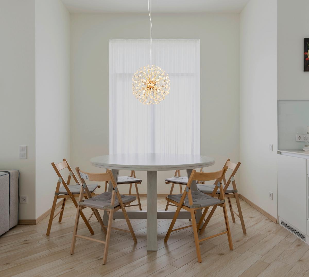 Kristály Függőlámpa 64135h1 Katrina - aranyszínű/áttetsző, Lifestyle, műanyag/üveg (40/150cm) - Globo