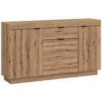 Sideboard Delamar Eichefarben Dekor B: 146 cm - Eichefarben, Trend, Holzwerkstoff (146/85,8/39,6cm)