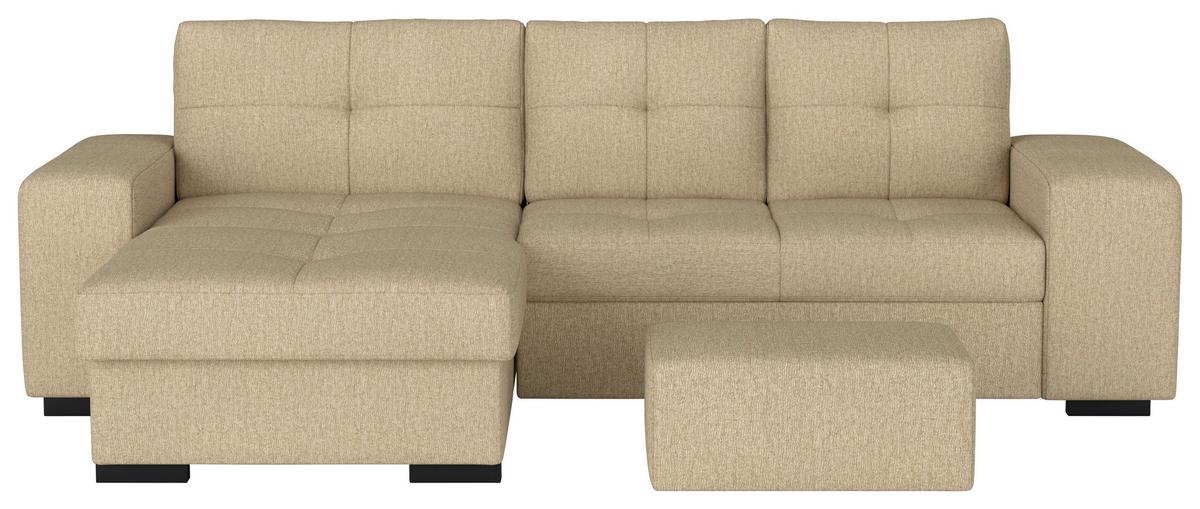 Sarokkanapé Mattina - Modern, textil (156/268cm)