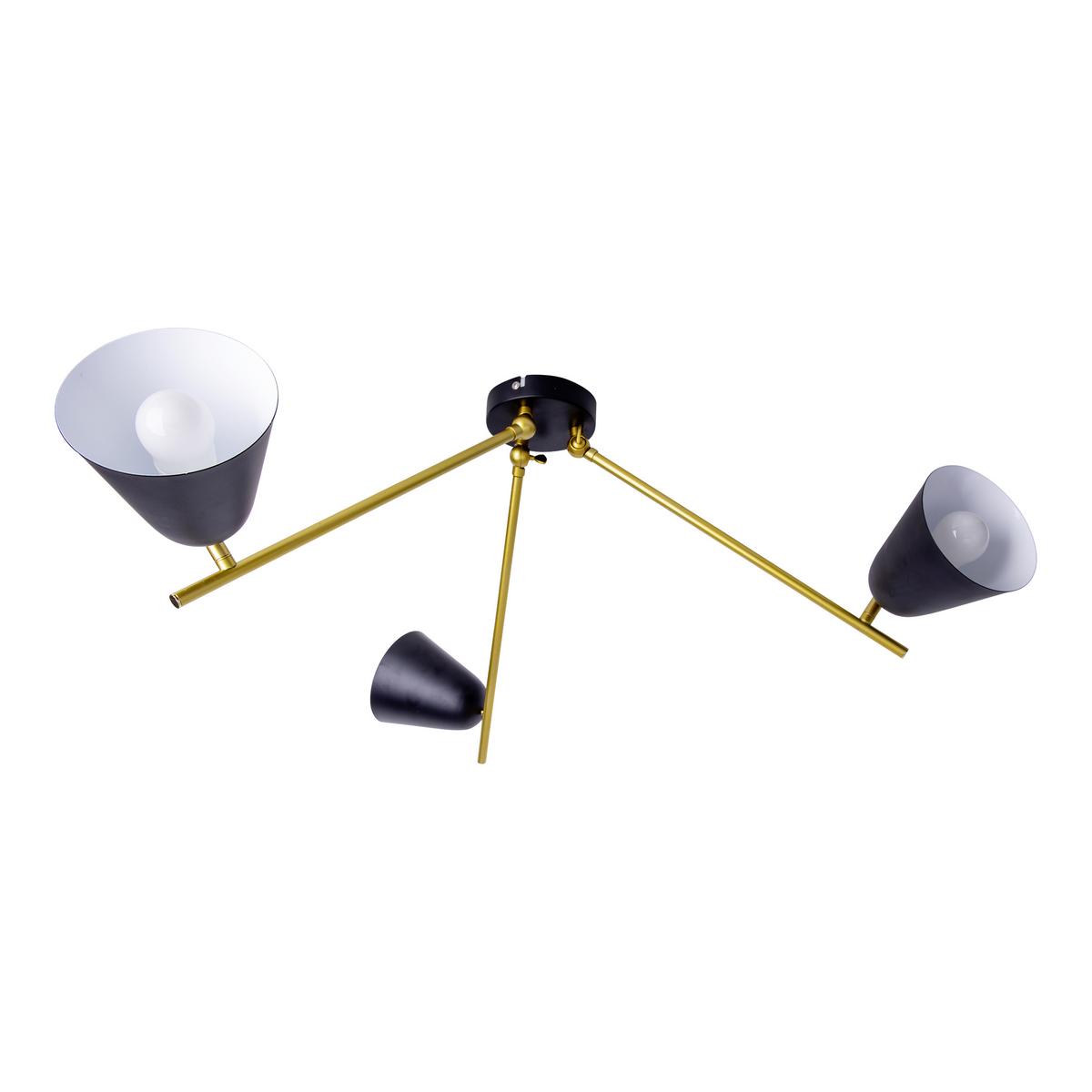 Deckenleuchte Triton Ø 50-95 Cm 3-Flammig - Design, Metall (50-95/50cm) - Näve