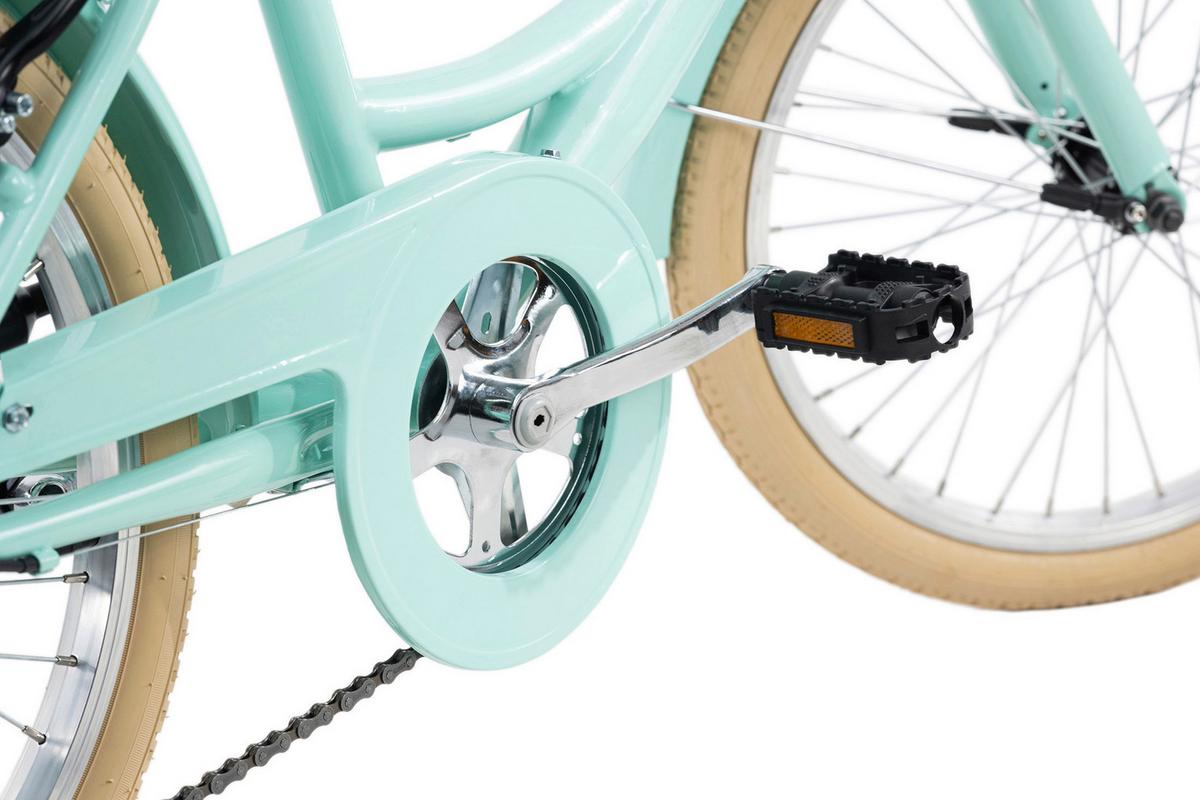 Ks-Cycling Kinderfahrrad 20 Zoll 6 Gänge - Grün, Basics, Metall (180/100/70cm) - Da Capo