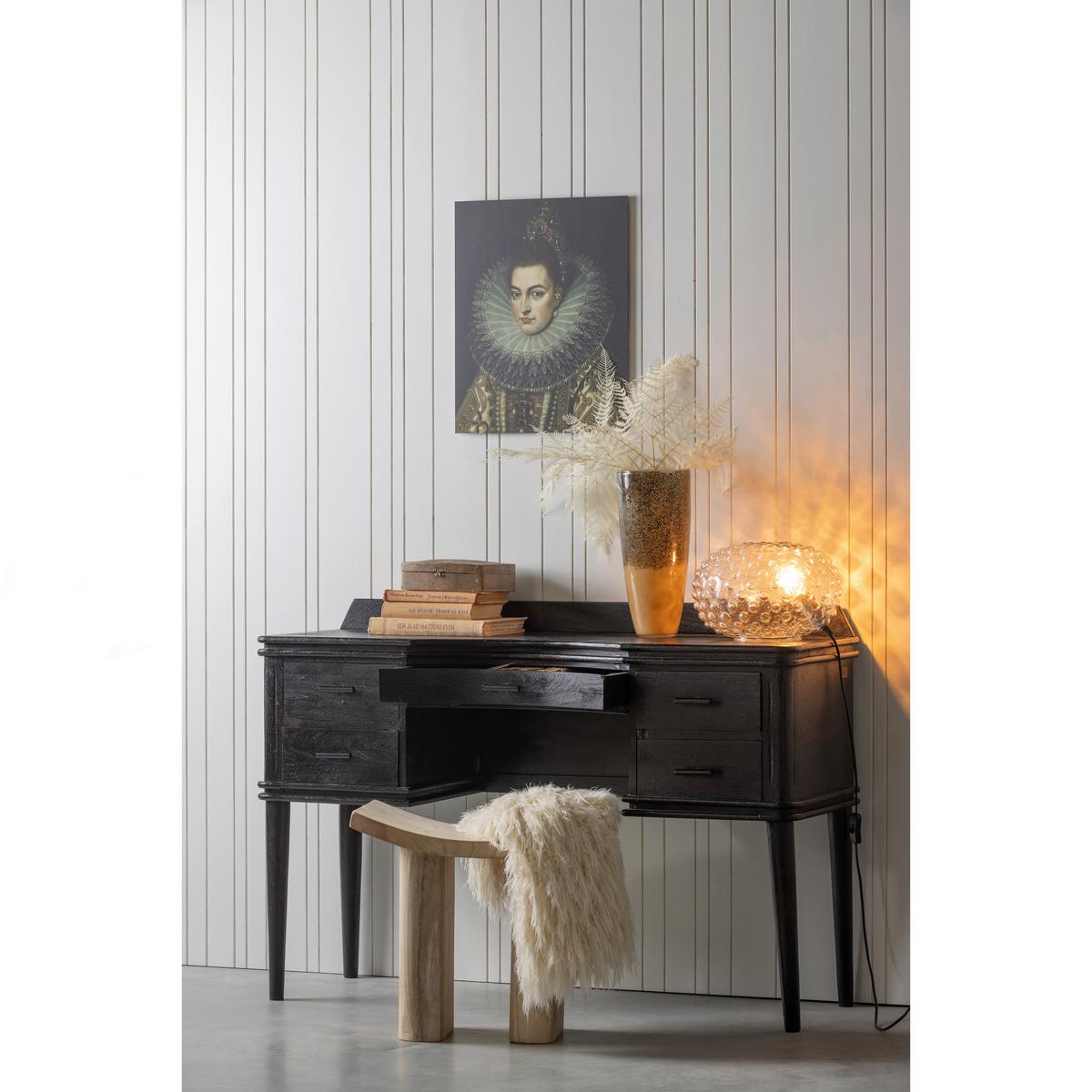 Hocker Japan Naturfarben B: 50 cm - Naturfarben, Design, Holz (50/45/25cm) - Livetastic