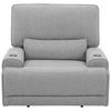 Relaxsessel Texas Hellgrau B: 122 Cm - Hellgrau/Schwarz, Basics, Holz/Textil (122/106/102cm) - MID.YOU