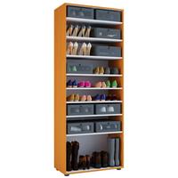 Schuhschrank Vandol Buche Dekor B: 71 cm - Buchefarben, Design, Holzwerkstoff (71/180/37cm) - MID.YOU