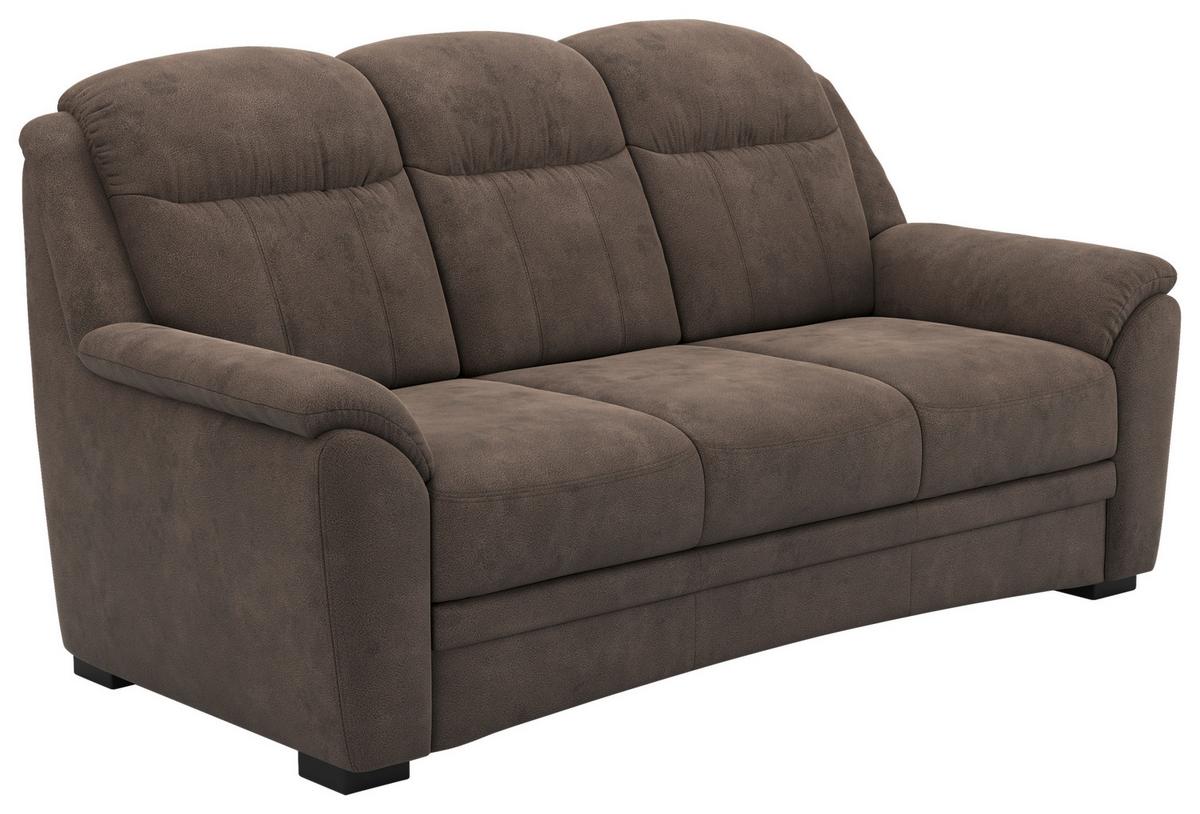 ROZKLADACIA POHOVKA BRUNO 2 V1 - sivohnedá/čierna, Konventionell, textil/plast (193/99/106cm)