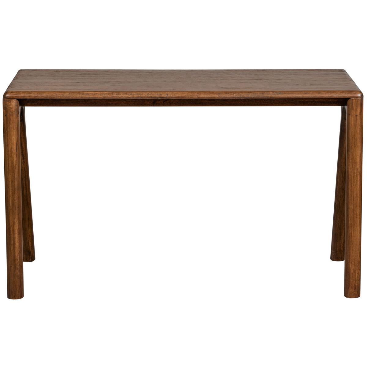 Schreibtisch Tug Walnussfarben B: 130 cm - Walnussfarben, Design, Holz (130/60/78cm) - Livetastic