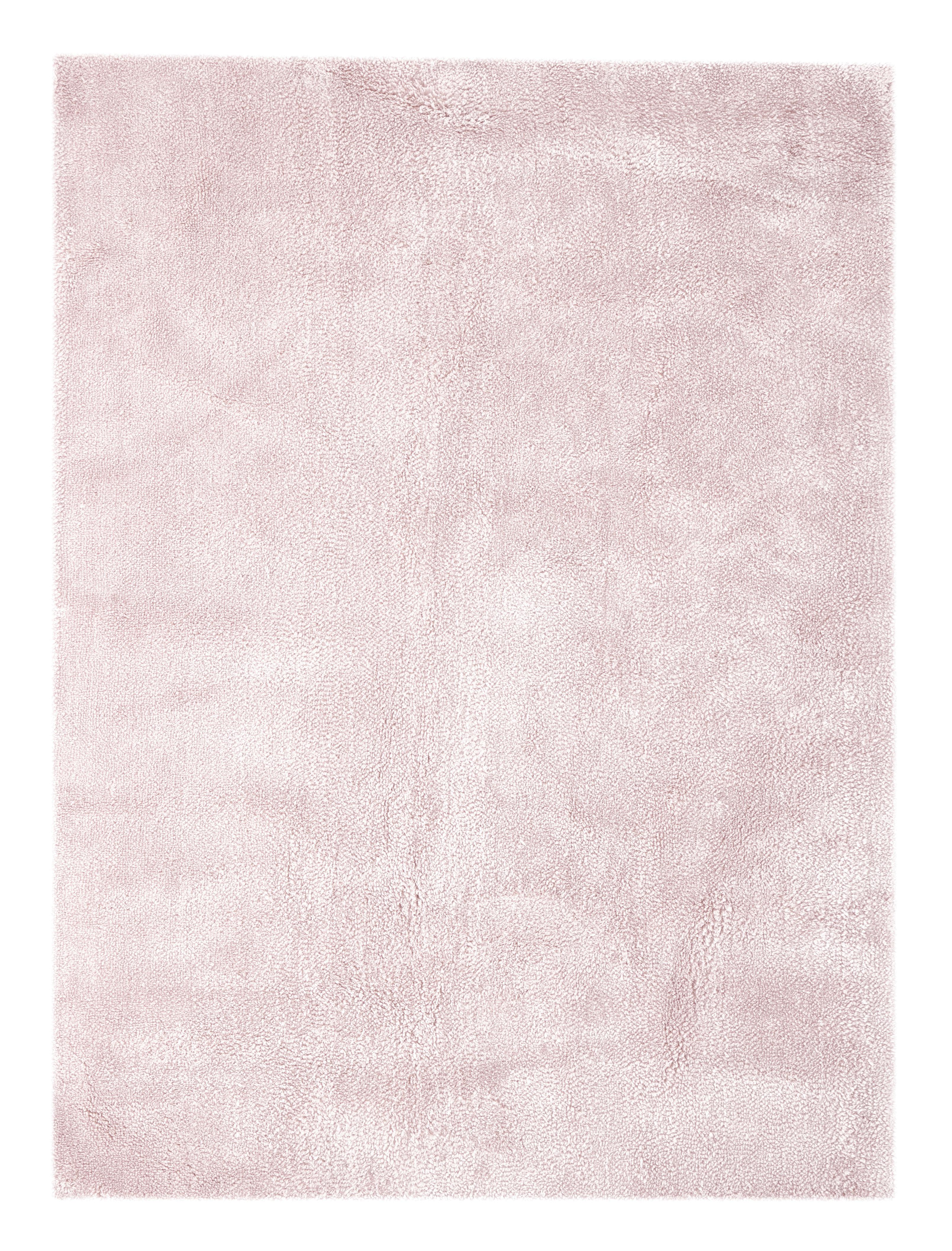 Hochflorteppich Hellrosa Bali 200x290 cm - Hellrosa, Design, Textil (200/290cm) - Kayoom