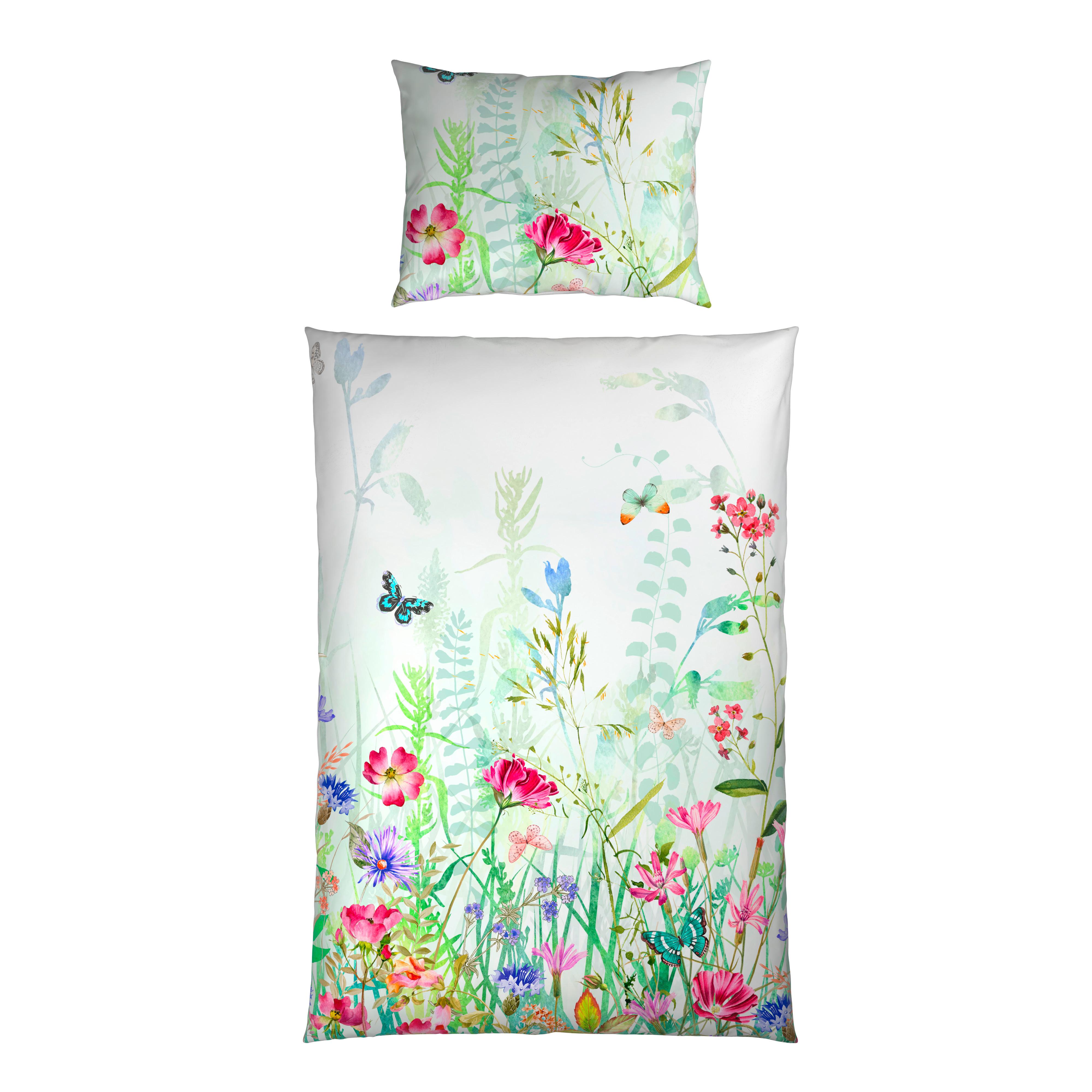 BETTWÄSCHE BLÜTENTANZ - Multicolor, MODERN, Textil - Luca Bessoni