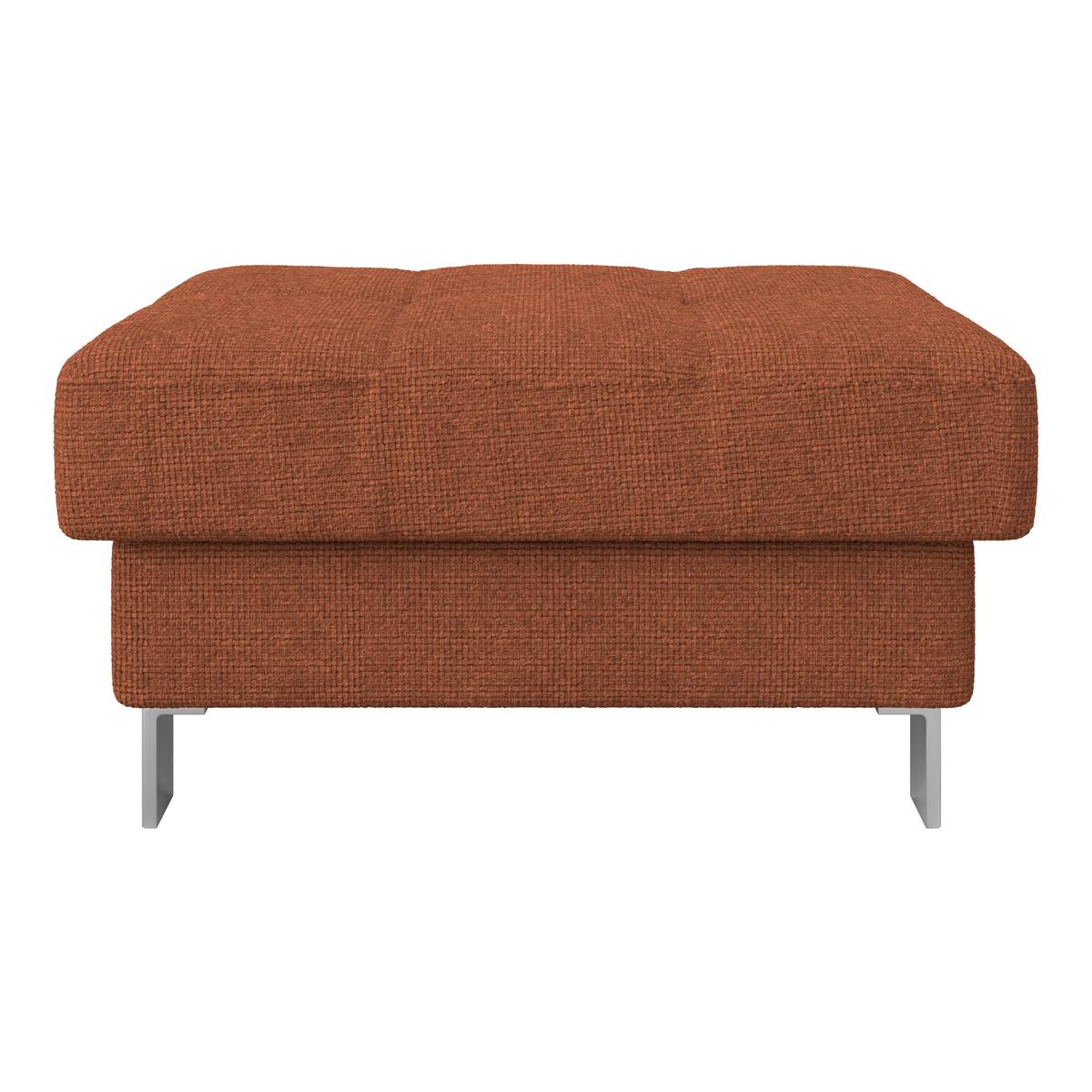 Hocker Savona - Rostfarben, MODERN, Textil (90/44/73cm) - Ondega