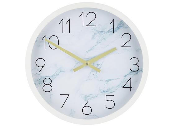 Wanduhr Teresa - Goldfarben/Weiß, MODERN, Glas/Holzwerkstoff (35cm) - Luca Bessoni Wanduhr Teresa - Goldfarben/Weiß, MODERN, Glas/Holzwerkstoff (35cm) - Luca Bessoni