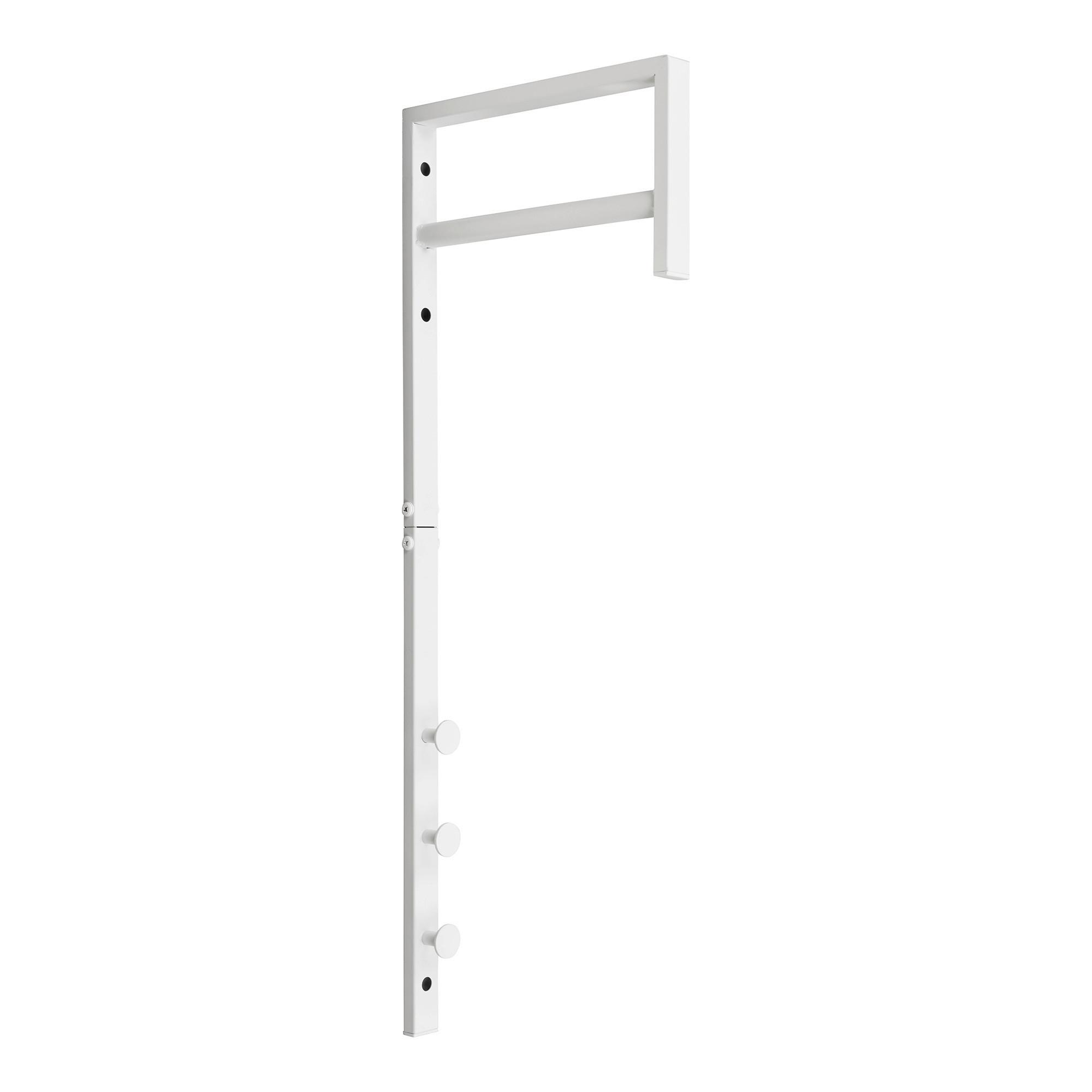 Garderobenpaneel Trento Weiß B: 3 cm - Weiß, Design, Metall (3/82/30cm)