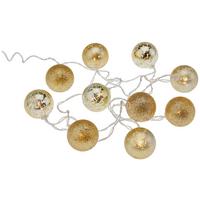 Lichterkette Acs300000 - Goldfarben, Basics, Kunststoff (183cm)