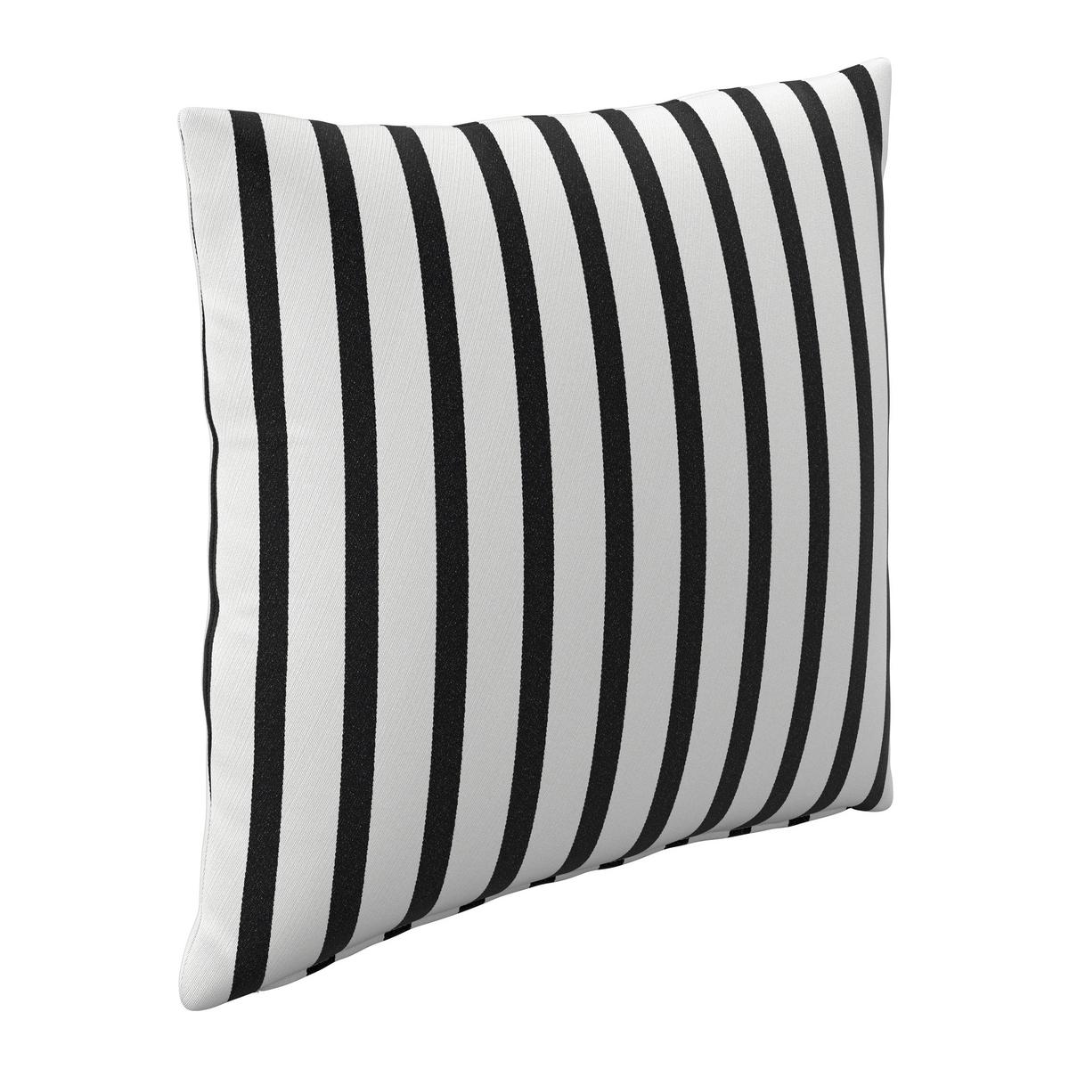 VENKOVNÍ POLŠTÁŘ GIADA - bílá/černá, Moderní, textil (45/45/10cm) - Bessagi Garden