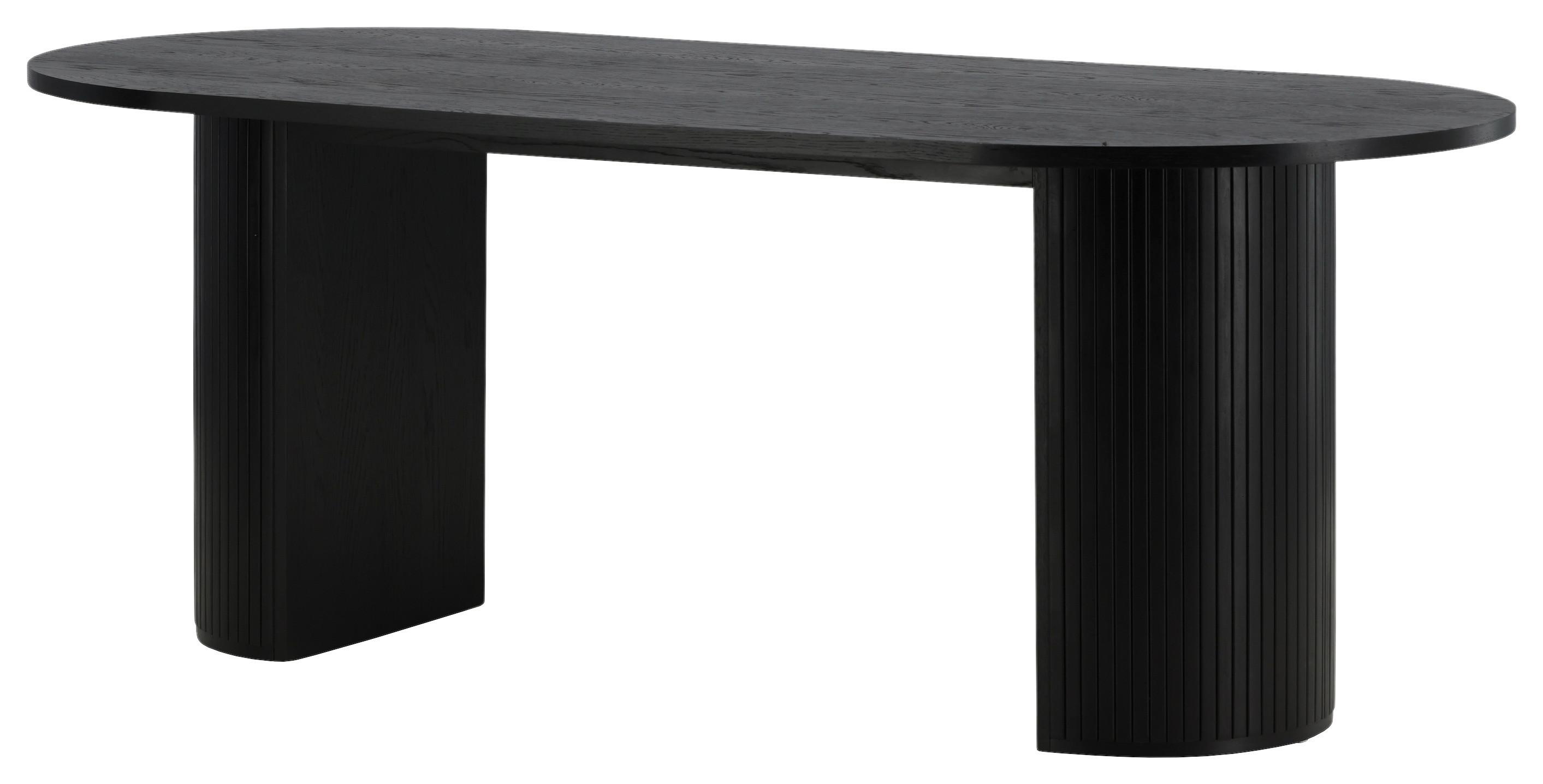 Esstisch Bianca - Schwarz, Design, Holz/Holzwerkstoff (200/90/75cm) - Livetastic