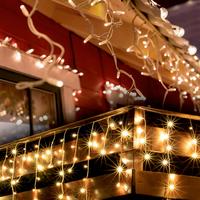 Led-es Fényfüggöny Kb. 35m - fehér, műanyag (3500/56cm)